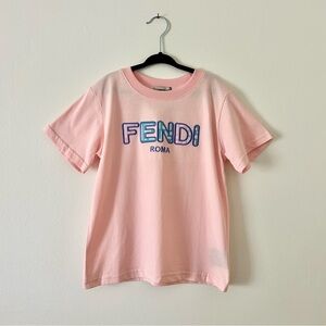 FENDI Junior T-shirt Size 120/5T NWT